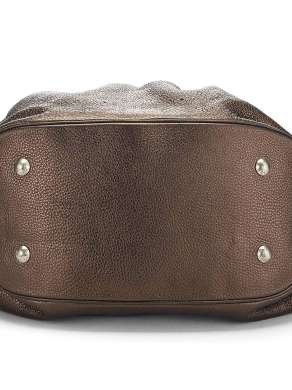 Louis Vuitton Metallic Bronze Pebbled Leather Hobo - Picture 4 of 5
